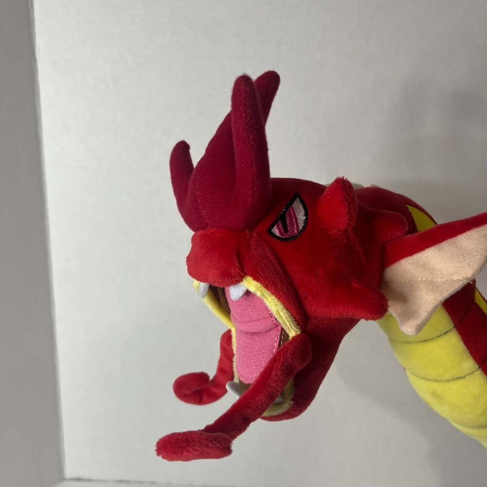 Pokemon Center Red Shiny Gyarados Game Freak 23 Inch Posable Plush